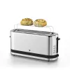 WMF 0414120011 tosteris ar garu slotu, 900 W, nerūsējošais tērauds