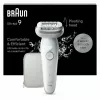 Epilators Braun Silk-épil 9 9-011 40 pincetes Sudraba Balts