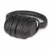 Lindy LH500XW+ austiņas ar vadu un bezvadu savienojumu, galvas lentes tipa, mūzikai, USB Type-C, Bluetooth, melnas