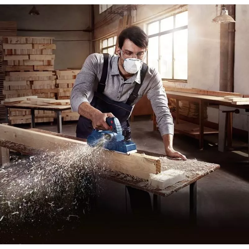 Bosch GHO 6500 Melns, zils, metāliskais 16500 RPM 650 W