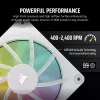 Ventilators Corsair iCUE LINK LX120 RGB 12 cm balts 400-2400 RPM