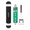 Manhattan M.2 NVMe SATA SSD korpuss USB-C USB-A 10 Gbps melns