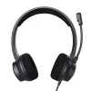 Trust HS-260 austiņas, vadu, kakla siksna, birojam / zvanu centram, USB Type-A, melns