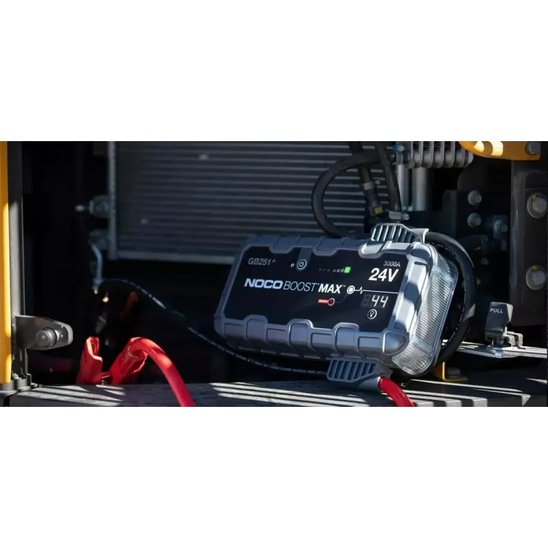 Jump starter NOCO GB251 24V 3000A pārnēsājams litija jonu transportlīdzekļa starteris 24V sistēmām