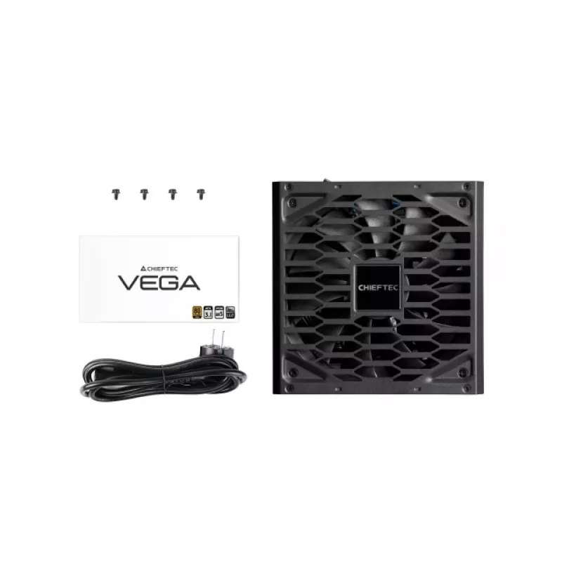 Chieftec Vega PPG-850-S Watt barošanas bloks 850 W 20+4 pin ATX ATX Melns