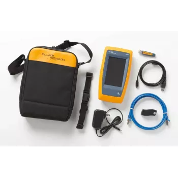 Twisted pair kabelis tester Fluke LIQ-100 with RJ-45/USB support, max length 305 m, 6400 mAh Li-Ion battery