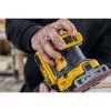 Lokšņu slīpmašīna DeWalt DCW200NT-XJ, bezvada, 18 V, bezsuku, 1 kg, 8000–13 500 OPM, 1,6 mm orbīta, putekļu ports, pārnēsāšanas futrālis
