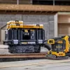 Lokšņu slīpmašīna DeWalt DCW200NT-XJ, bezvada, 18 V, bezsuku, 1 kg, 8000–13 500 OPM, 1,6 mm orbīta, putekļu ports, pārnēsāšanas futrālis