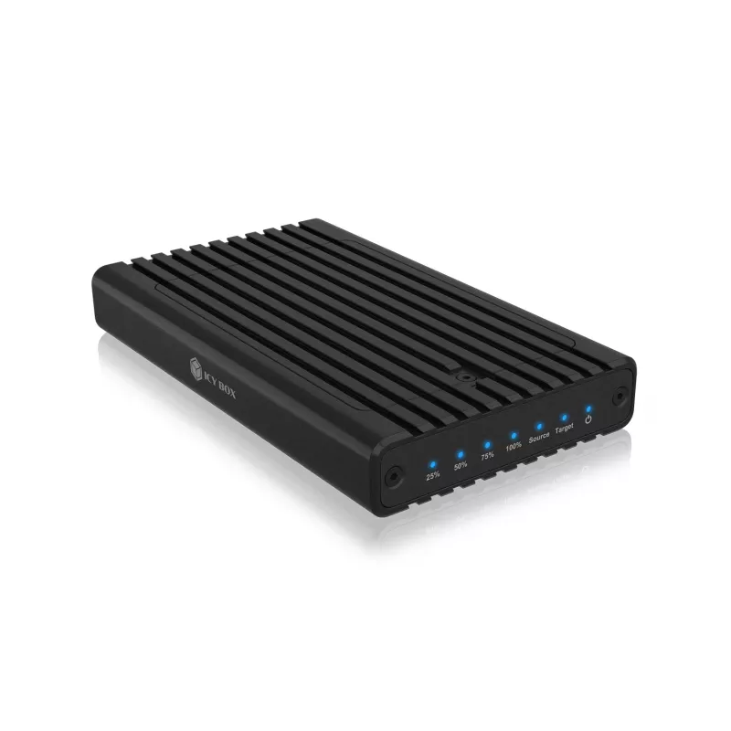 ICY BOX IB-2817MCL-C31 SSD korpuss Melns M.2 USB darbināms