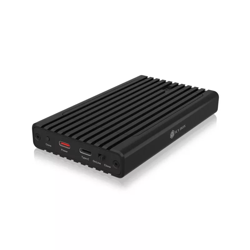 ICY BOX IB-2817MCL-C31 SSD korpuss Melns M.2 USB darbināms