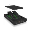 ICY BOX IB-2817MCL-C31 SSD korpuss Melns M.2 USB darbināms