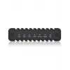 ICY BOX IB-2817MCL-C31 SSD korpuss Melns M.2 USB darbināms