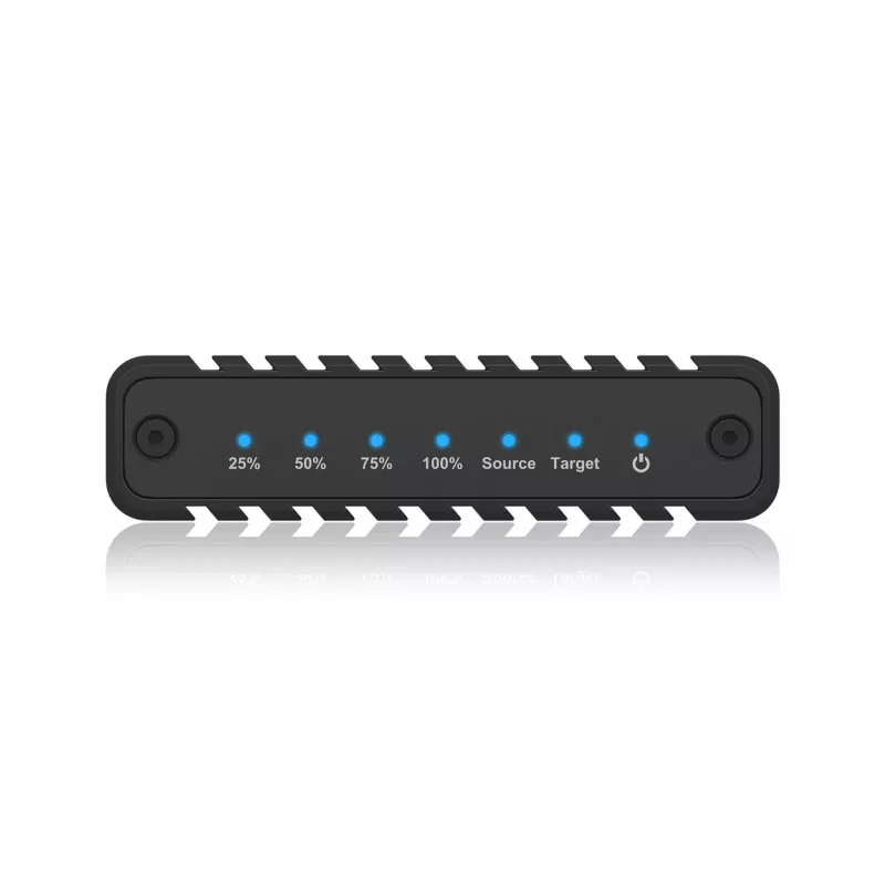 ICY BOX IB-2817MCL-C31 SSD korpuss Melns M.2 USB darbināms