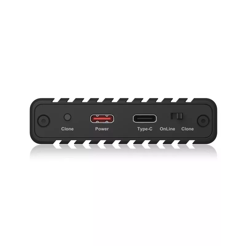 ICY BOX IB-2817MCL-C31 SSD korpuss Melns M.2 USB darbināms