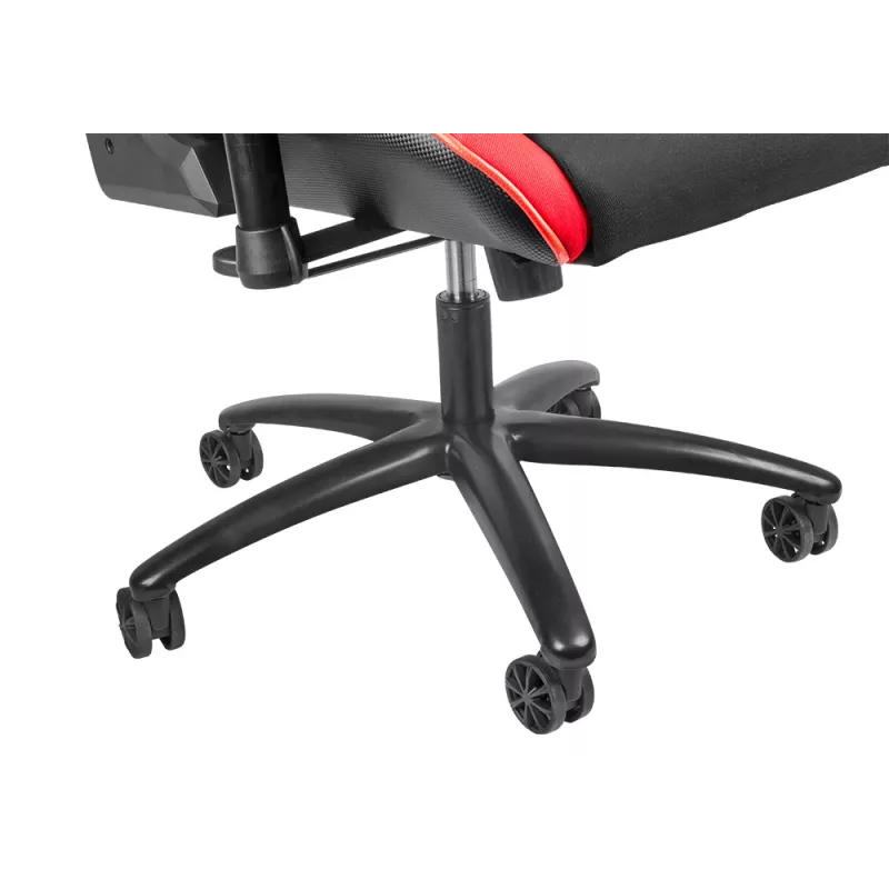 GENESIS SX77 PC spēļu krēsls Polsterēts sēdeklis Melns, sarkans