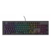 GENESIS Thor 303 spēļu tastatūra USB QWERTZ vācu melna mehāniska RGB