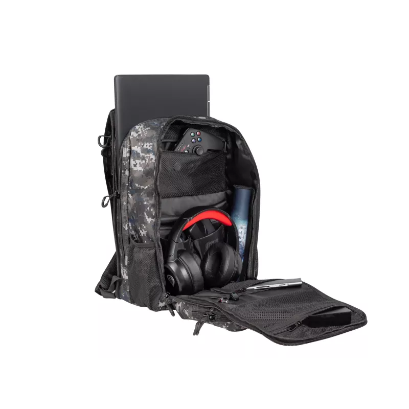 GENESIS Pallad 450 Lite 39.6 cm (15.6 collu) mugursoma, maskēšanās raksts