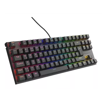 GENESIS Thor 303 TKL tastatūra spēlēm USB QWERTZ vācu melna