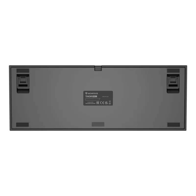 GENESIS Thor 404 TKL tastatūra Spēļu USB QWERTZ Vācu Melna