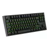 GENESIS Thor 404 TKL tastatūra Spēļu USB QWERTZ Vācu Melna
