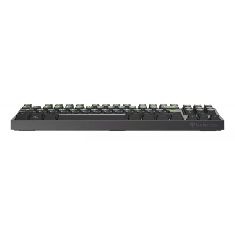 GENESIS Thor 404 TKL tastatūra Spēļu USB QWERTZ Vācu Melna