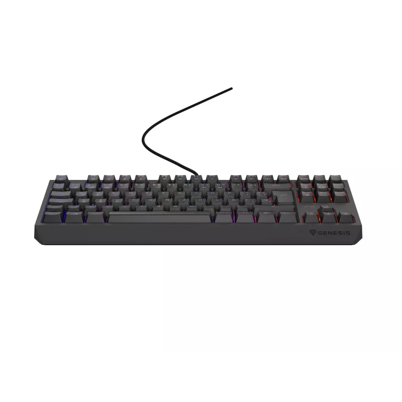 GENESIS Thor 230 TKL tastatūra Spēlēm USB QWERTY spāņu melna