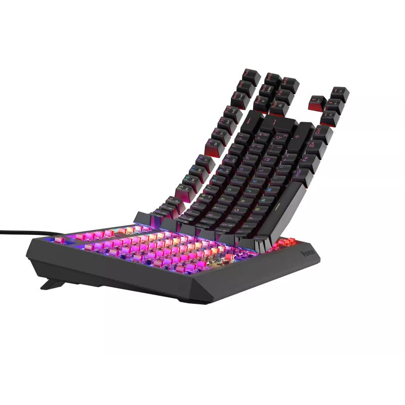 GENESIS Thor 230 TKL tastatūra Spēlēm USB QWERTY spāņu melna