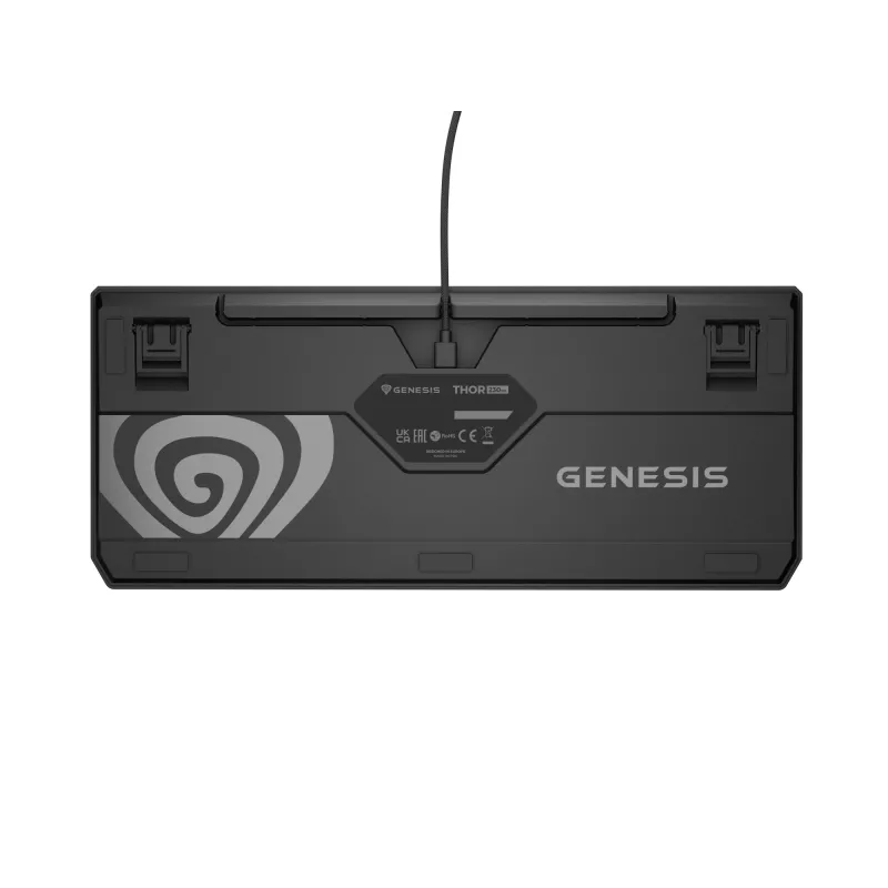GENESIS Thor 230 TKL tastatūra Spēlēm USB QWERTY spāņu melna