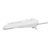 GENESIS Thor 230 TKL tastatūra Spēļu USB QWERTY US English Balta