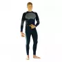 Glovii GXBL apsildāma termoaktīvā apakšveļa ziemas sportam, unisex, L, melna, elpojoša, uzlādējams akumulators