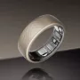 Amazfit Helio Ring viedais gredzens aktivitātes izsekošanai titāna
