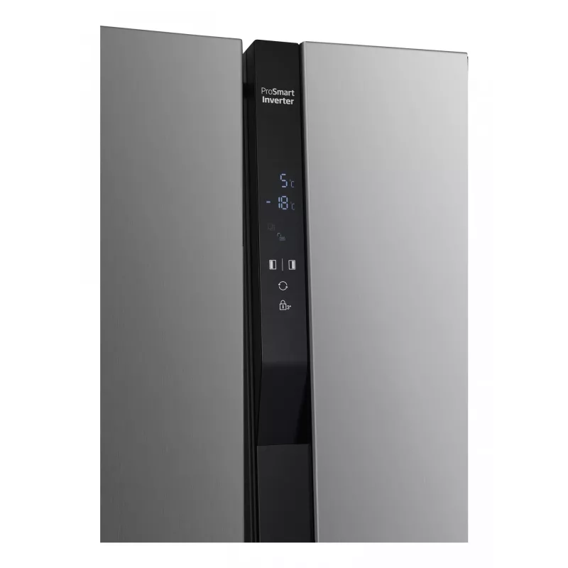 Beko GNO5322XPN sāniem-līdzās-saldētava Brīvstāvoša 532 l nerūsējošais tērauds