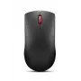 Bezvadu pele Lenovo 150 GY51L52638 — piemērota abām rokām, optiskā 1000 DPI, 2,4 GHz nano USB uztvērējs, melna, AA baterija