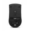 Bezvadu pele Lenovo 150 GY51L52638 — piemērota abām rokām, optiskā 1000 DPI, 2,4 GHz nano USB uztvērējs, melna, AA baterija