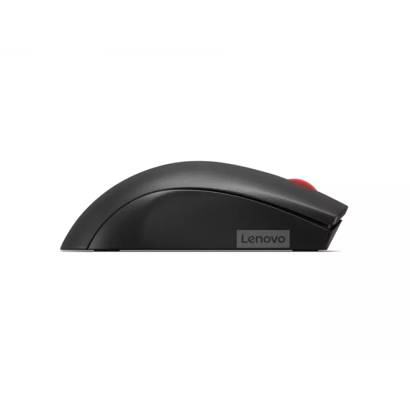 Bezvadu pele Lenovo 150 GY51L52638 — piemērota abām rokām, optiskā 1000 DPI, 2,4 GHz nano USB uztvērējs, melna, AA baterija