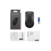 Bezvadu pele Lenovo 150 GY51L52638 — piemērota abām rokām, optiskā 1000 DPI, 2,4 GHz nano USB uztvērējs, melna, AA baterija