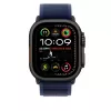 APPLE 49mm zila Trail Loop - S/m - melna titāna apdare