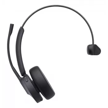 Yealink WH64 Mono UC austiņas, bezvadu, 20 - 20000 Hz, birojam/zvanu centram, 92 g, austiņas, melnas