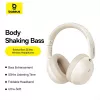 Baseus Bass 35 Max bezvadu austiņas, pelēkas