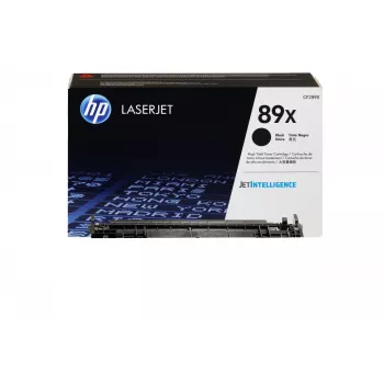 HP 89X augstas ražības melna oriģinālā LaserJet tonera kasetne, 10000 lapu, Melna, 1 gab.