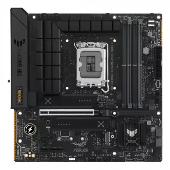 Mātesplate ASUS TUF GAMING B760M-PLUS WIFI II — Intel B760, LGA 1700, micro ATX, DDR5, 4 DIMM, Wi‑Fi 6E, 2.5 Gb LAN