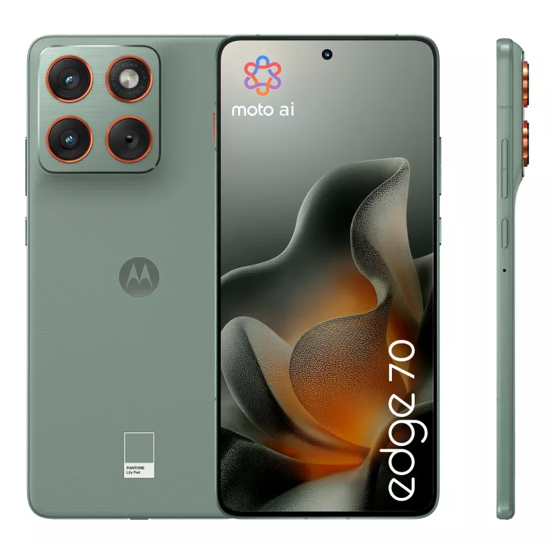 Motorola edge 70 17 cm (6,7 collu) Dual SIM Android 16.0 5G USB Type-C 12 GB 512 GB 4800 mAh Zaļš