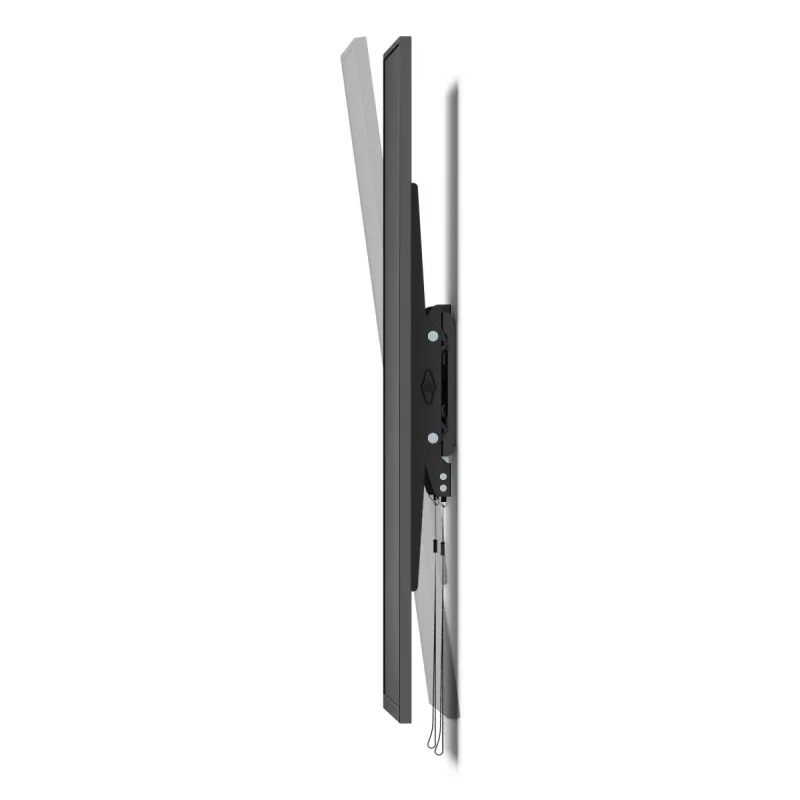 TV sienas stiprinājums ar slīpumu GEMBIRD WM-86T-01 37–86 collu ekrāniem, tērauds, slīpums -5° līdz 10°, VESA 75x75–600x400, maks. slodze 75 kg