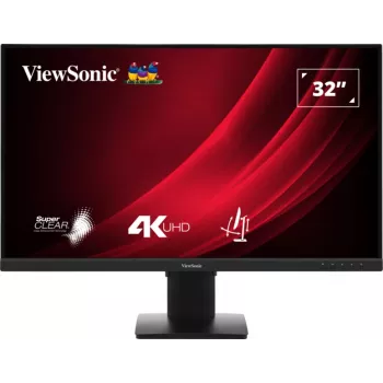 Viewsonic VG3208-4K datora monitors 81,3 cm (32 colli) 3840 x 2160 pikseļi 4K Ultra HD LED Melns