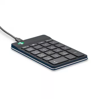 R-Go Tools cipartastatūra R-Go Numpad Break, ergonomiska cipartastatūra ar pārtraukumu programmatūru, vadu, melna