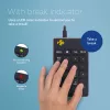R-Go Tools cipartastatūra R-Go Numpad Break, ergonomiska cipartastatūra ar pārtraukumu programmatūru, vadu, melna