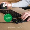 R-Go Tools cipartastatūra R-Go Numpad Break, ergonomiska cipartastatūra ar pārtraukumu programmatūru, vadu, melna