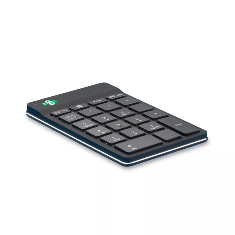 R-Go Tools Numeric keypad R-Go Numpad Break, ergonomiskais cipartastatūra ar pārtraukuma programmatūru, Bluetooth, melna