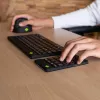 R-Go Tools Numeric keypad R-Go Numpad Break, ergonomiskais cipartastatūra ar pārtraukuma programmatūru, Bluetooth, melna