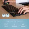 R-Go Tools Numeric keypad R-Go Numpad Break, ergonomiskais cipartastatūra ar pārtraukuma programmatūru, Bluetooth, melna